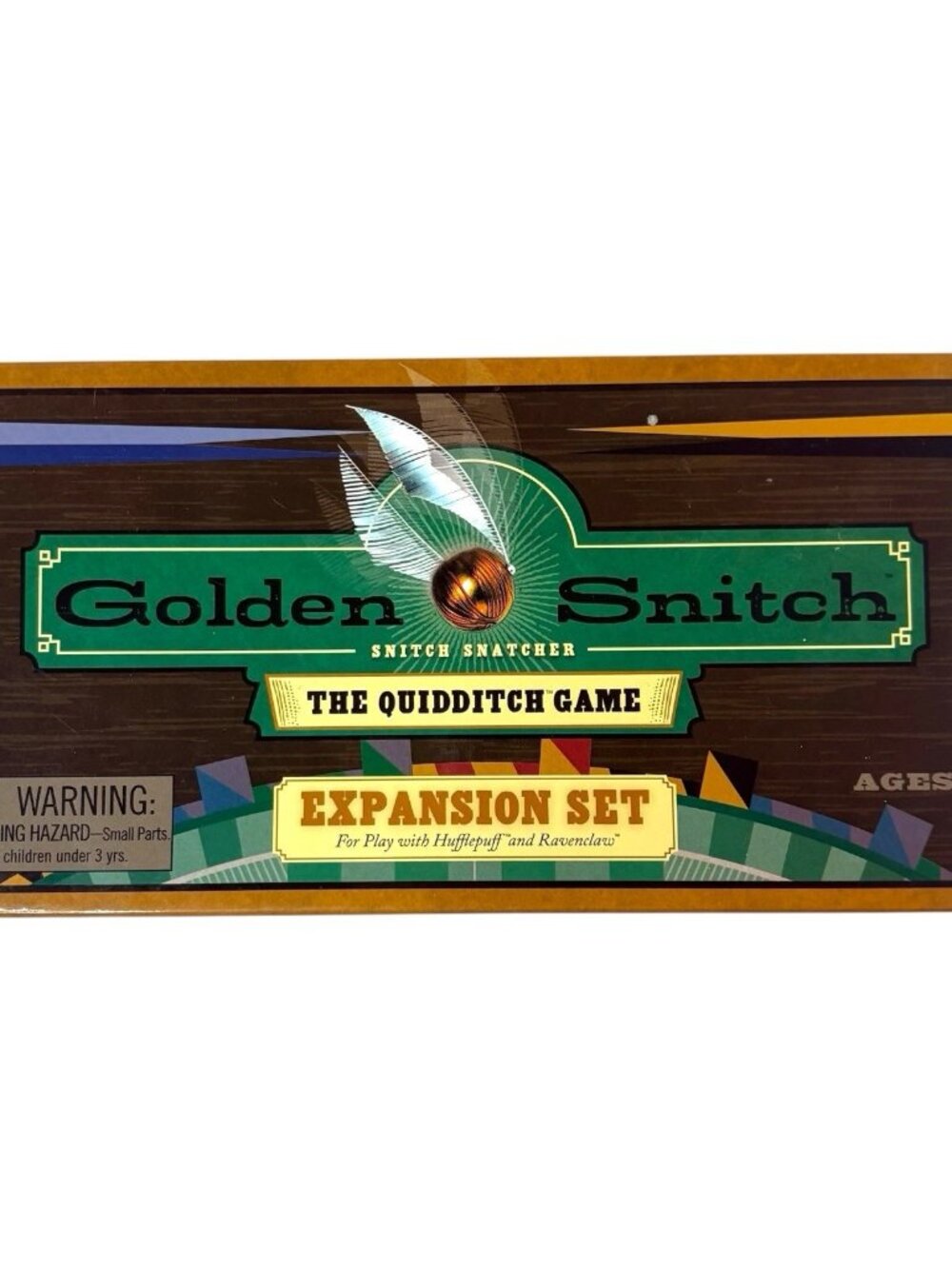 NOB "Golden Snitch Quidditch Game Expansion Set" Hufflepuff Ravenclaw Universal
